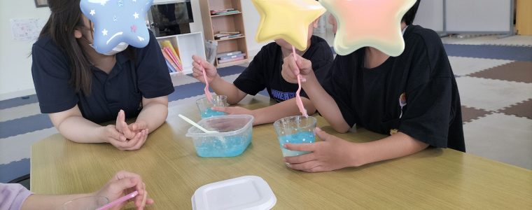 おやつ作り&イントロクイズ