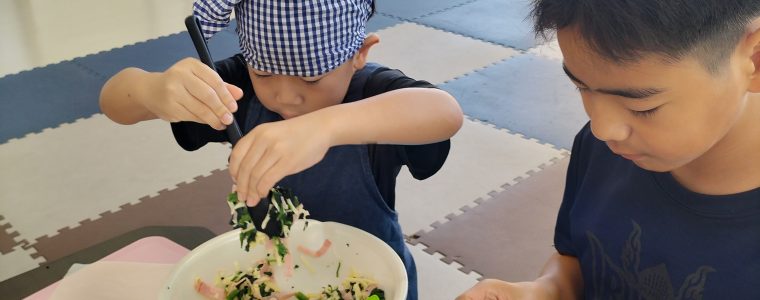 調理活動＆公園