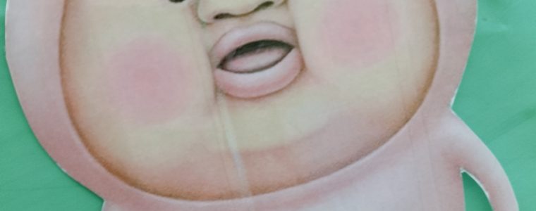 段ボール迷路・食べるマナー