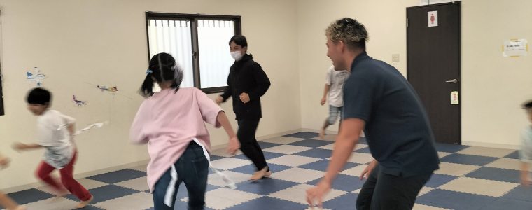 おしり鬼ごっこ