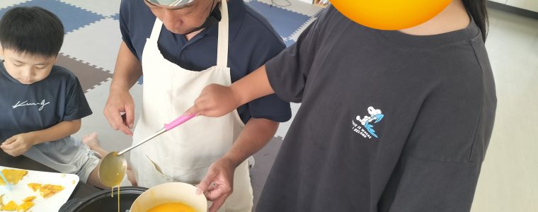 冷やしそうめん＆児童館