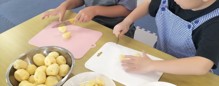 カレーライス作り